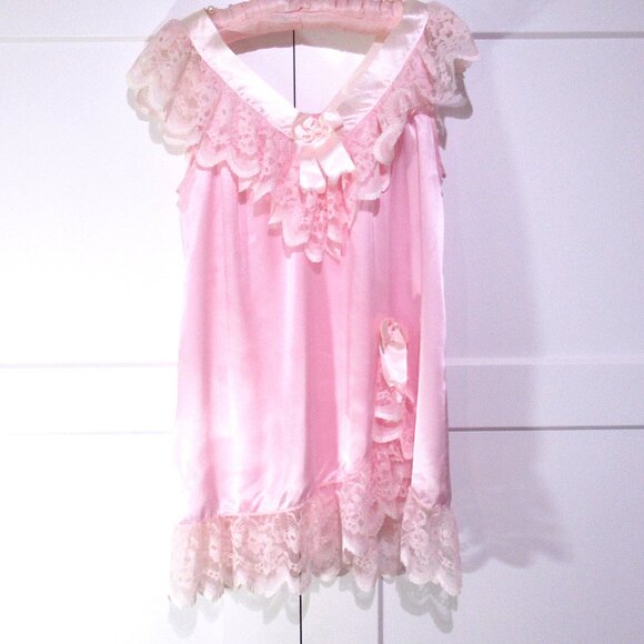 Vintage Lacy Babydoll M/L - Picture 2 of 11